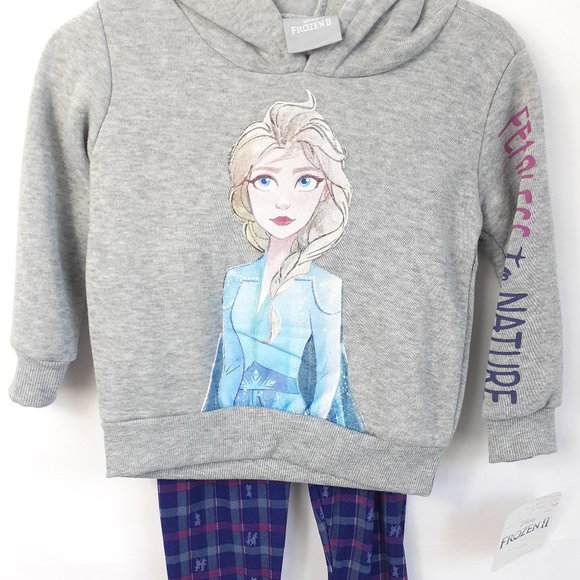 FROZEN II  Gray Fearless to Nature 2 Piece Set - Picture 6 of 8